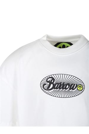 tshirt in cotone bianco BARROW KIDS | F4BKJGTH124002